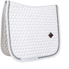 Kentucky Horsewear Saddlepad Glitter Dressage White/Silver