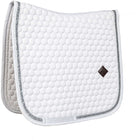 Kentucky Horsewear Saddlepad Glitter Dressage White/Silver