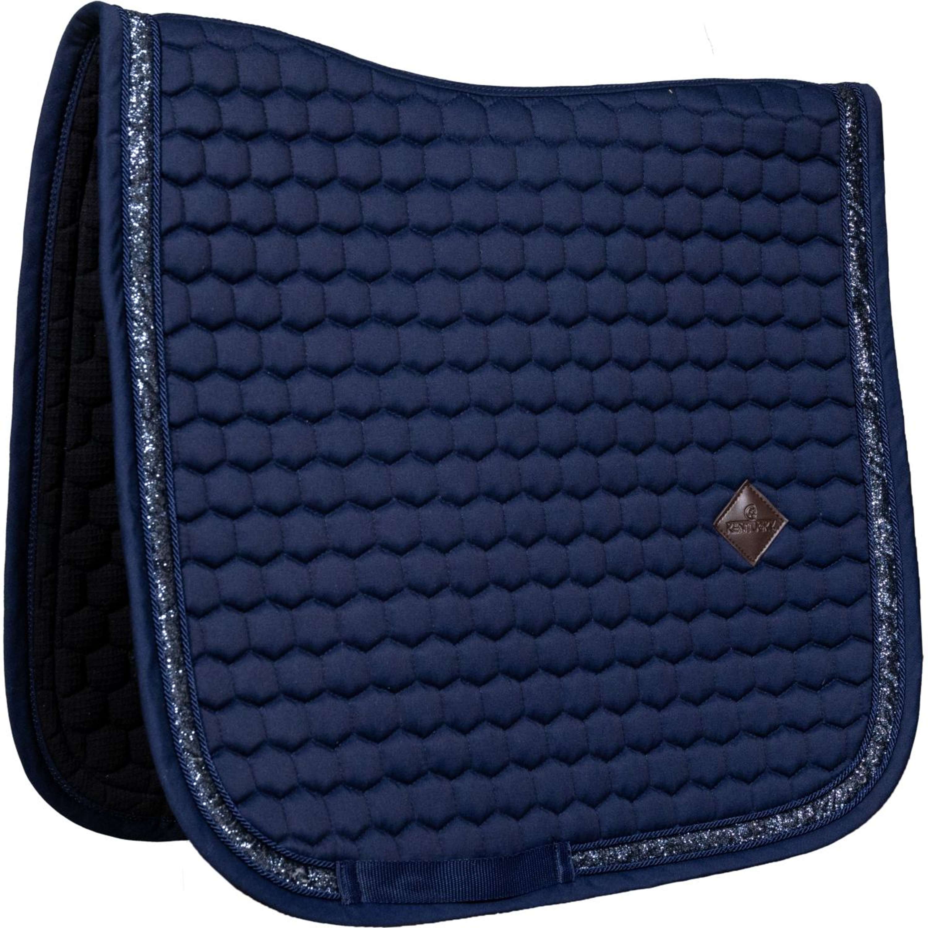 Kentucky Horsewear Saddlepad Glitter Dressage Navy