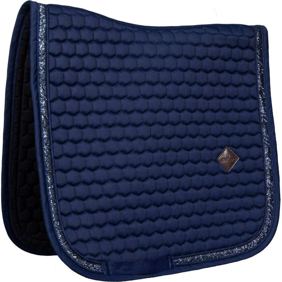 Kentucky Horsewear Saddlepad Glitter Dressage Navy