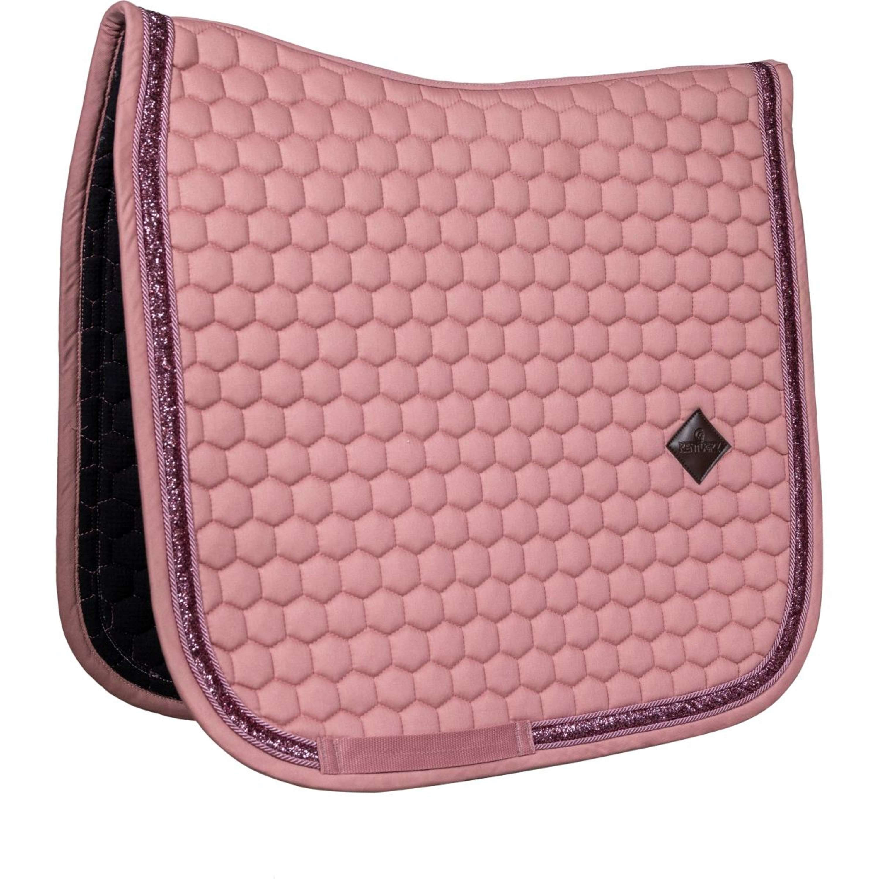 Kentucky Horsewear Saddlepad Glitter Dressage Fuchsia