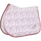 Kentucky Horsewear Saddlepad Glitter Unicorn Jumping Soft Rose