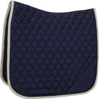 Kentucky Horsewear Saddlepad Softshell Onion Quilt Dressage Navy/Beige