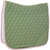 Kentucky Horsewear Saddlepad Softshell Onion Quilt Dressage Khaki/Old Pink