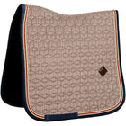 Kentucky Horsewear Saddlepad Pied-de-Poule Dressage Bordeaux/Navy