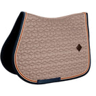 Kentucky Horsewear Saddlepad Pied-de-Poule Jumping Bordeaux/Navy