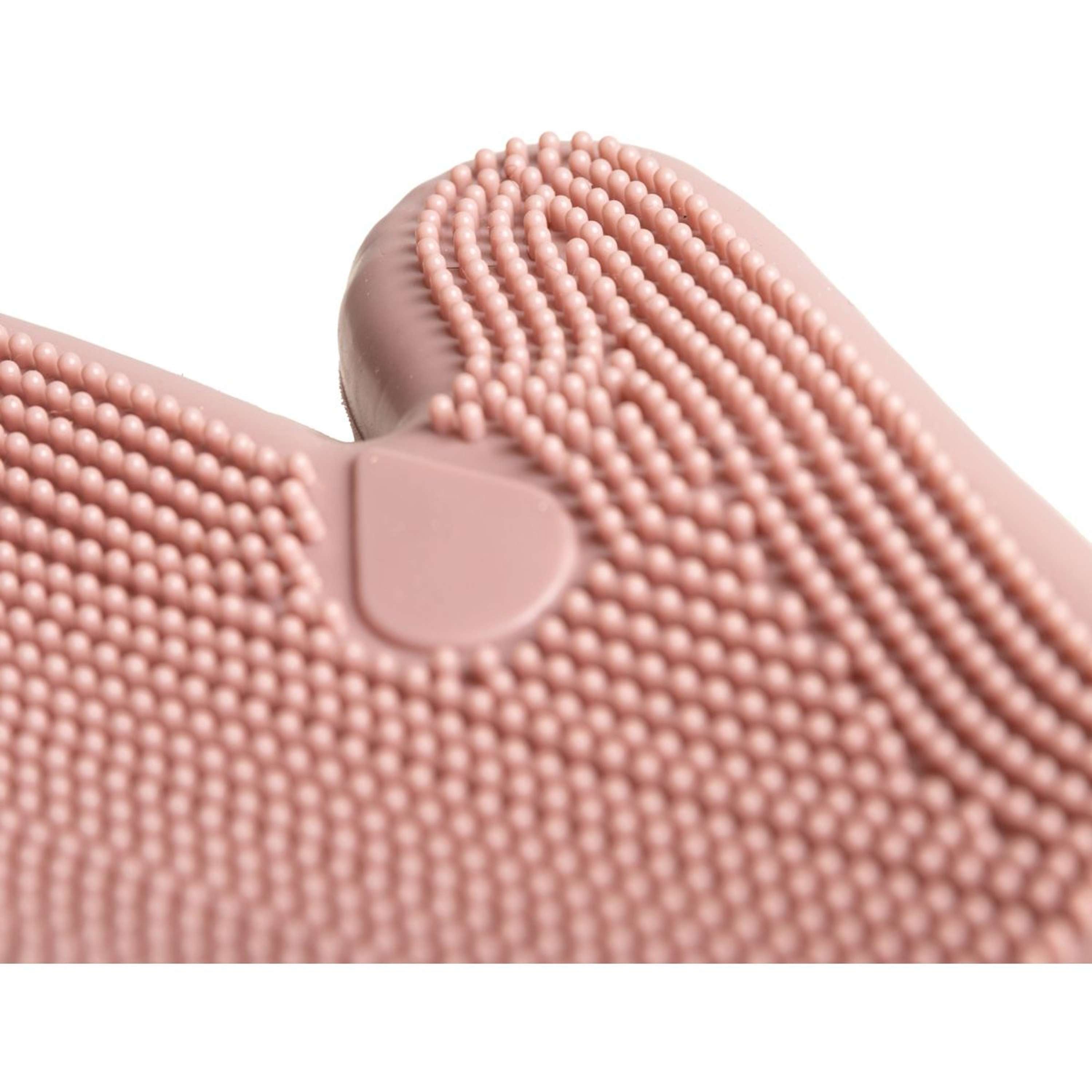 Kentucky Grooming Glove Rubber Old Rose