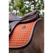 Kentucky Saddlepad Jumping Classic Leather Orange