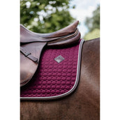 Kentucky Saddlepad Jumping Classic Leather Bordeaux