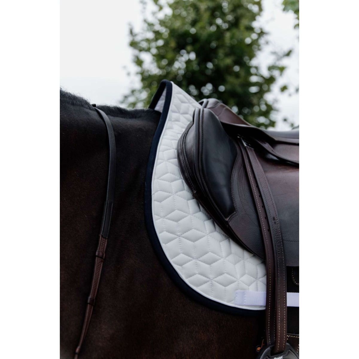 Kentucky Saddlepad Softshell Jumping White