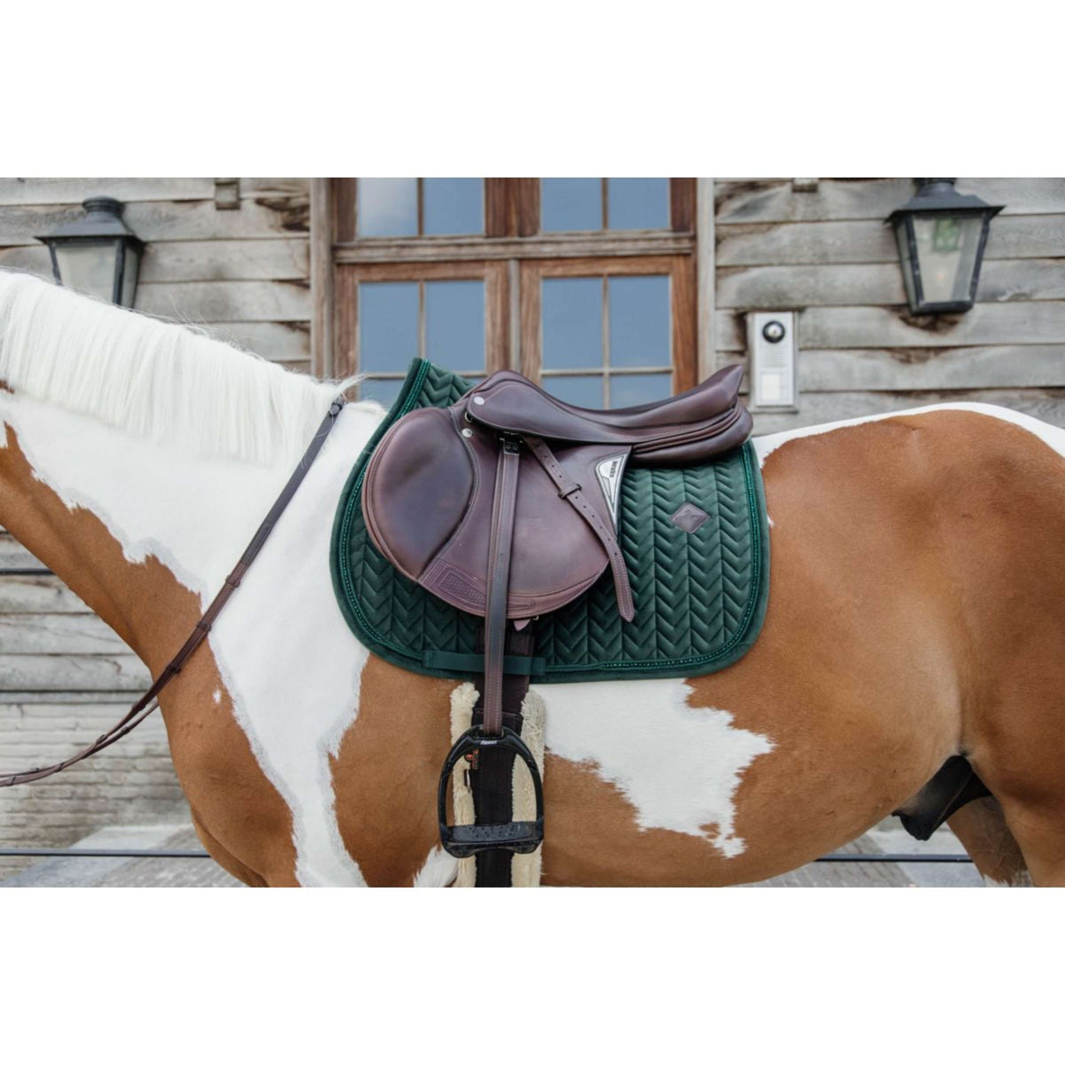 Kentucky Saddle Cover Dressage Grey