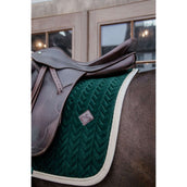 Kentucky Dressage Saddle Pad Classic Contrast Pine Green