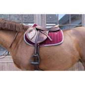 Kentucky Saddlepad Jumping Classic Contrast Bordeaux