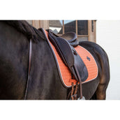 Kentucky Dressage Saddle Pad Classic Leather Orange