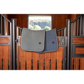 Kentucky Dressage Saddle Pad Classic Leather Dusty Blue