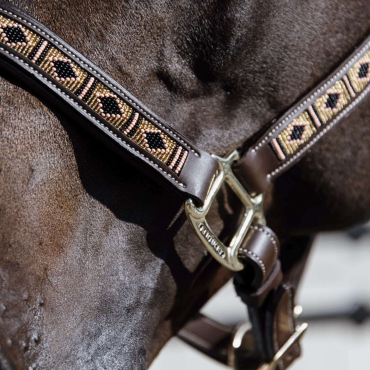 Kentucky Halter Pearls Gold