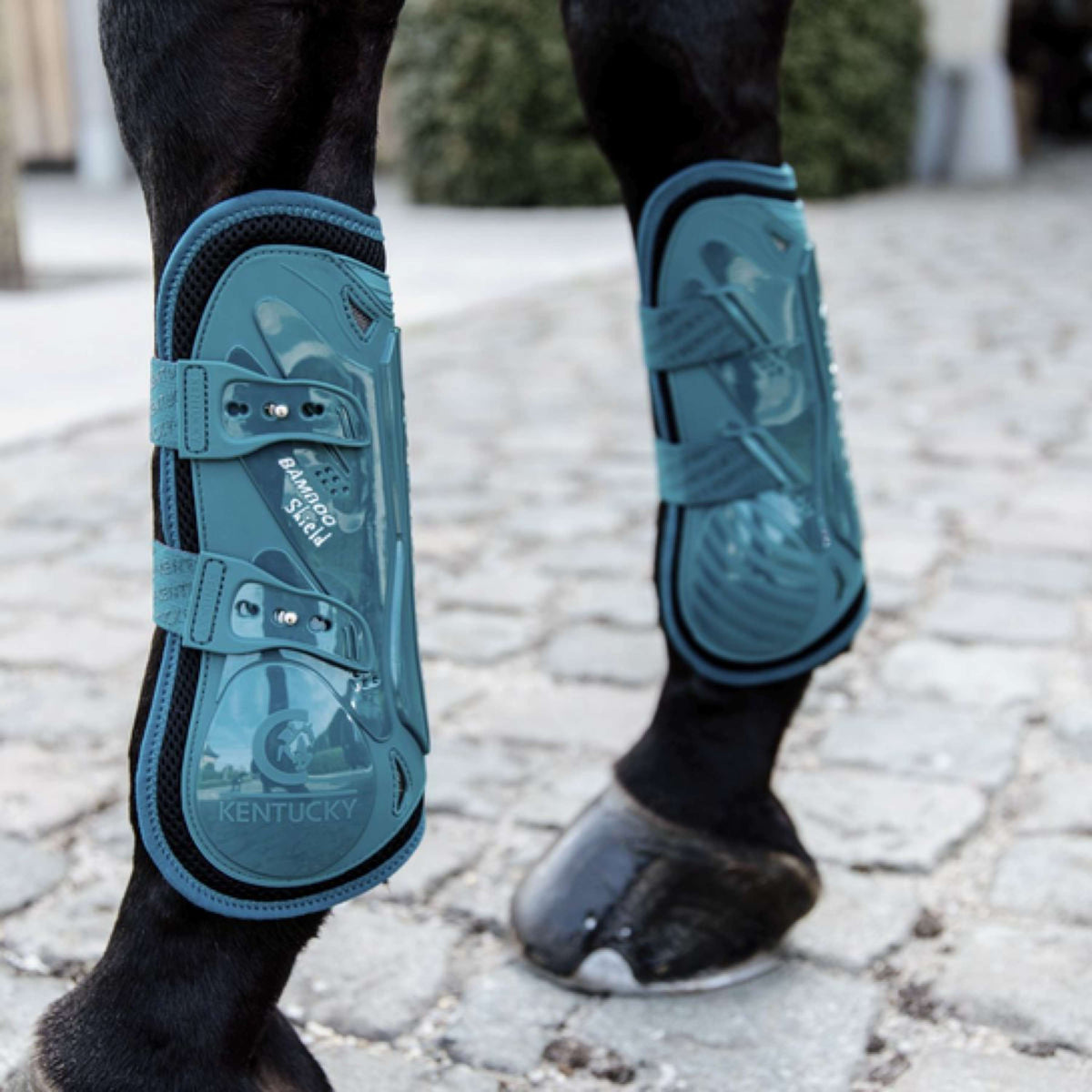 Kentucky Horsewear Tendon Boots Bamboo Elastic Emerald