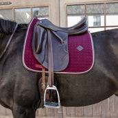 Kentucky Dressage Saddle Pad Classic Leather Bordeaux