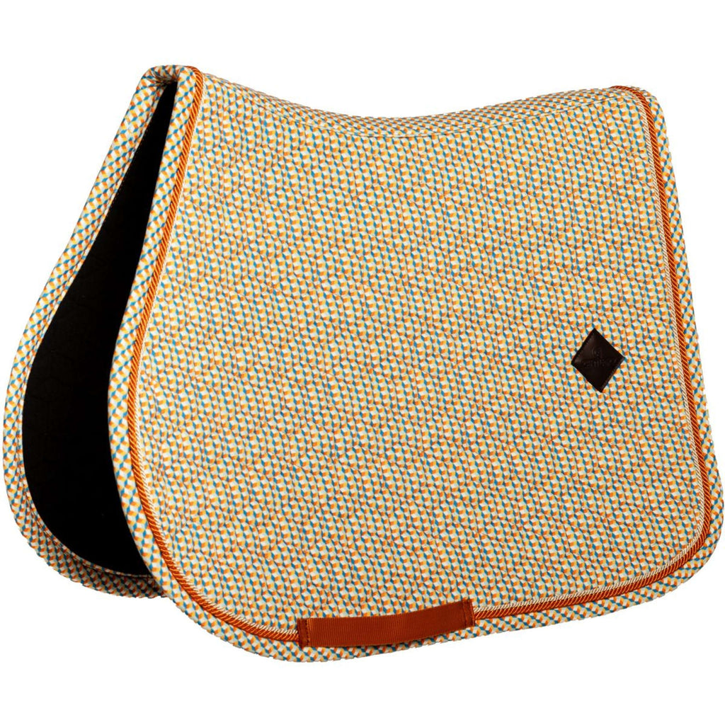 Kentucky Saddlepad Velvet Cubes Jumping Multicolor