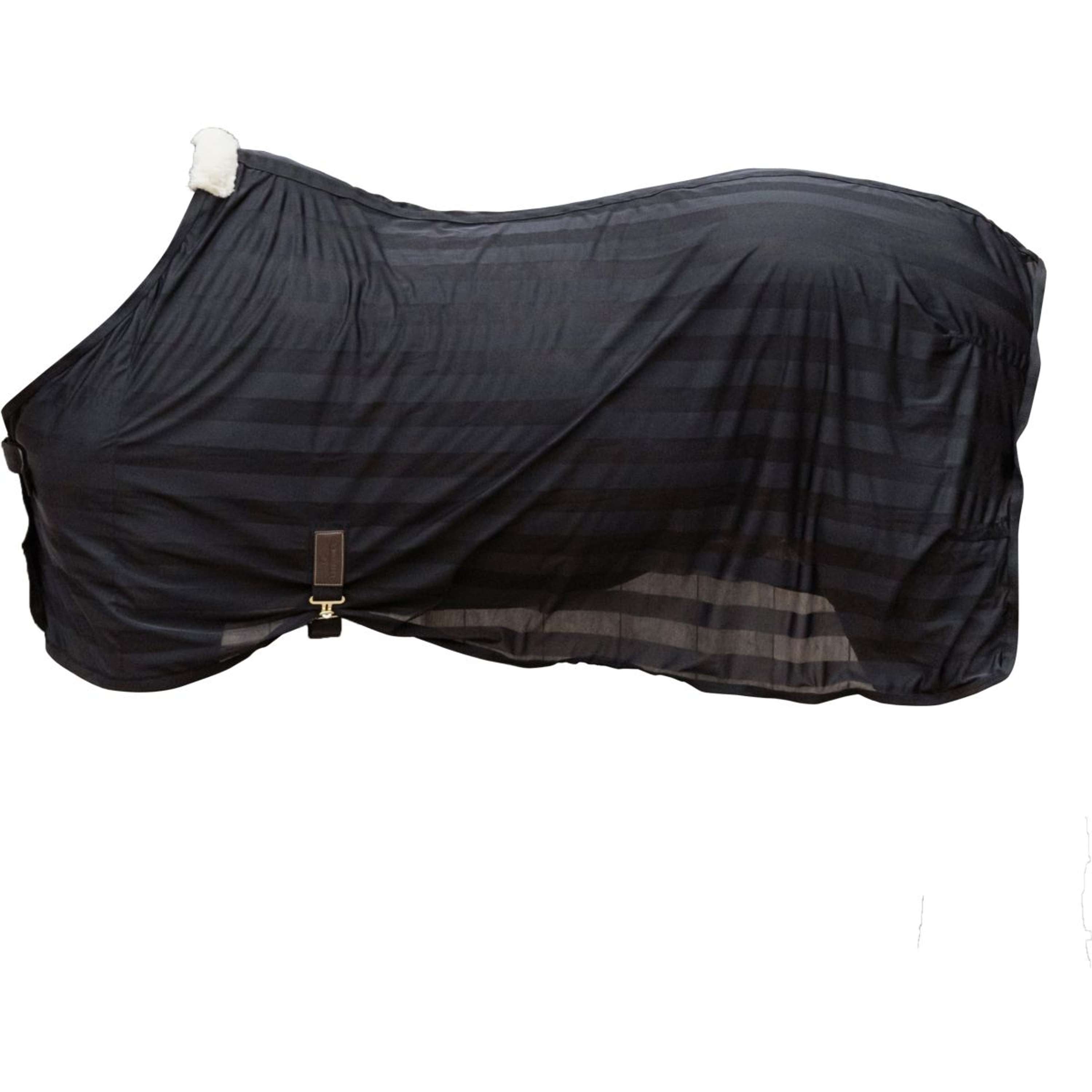 Kentucky Horsewear Fly Rug Light Striped Mesh Black