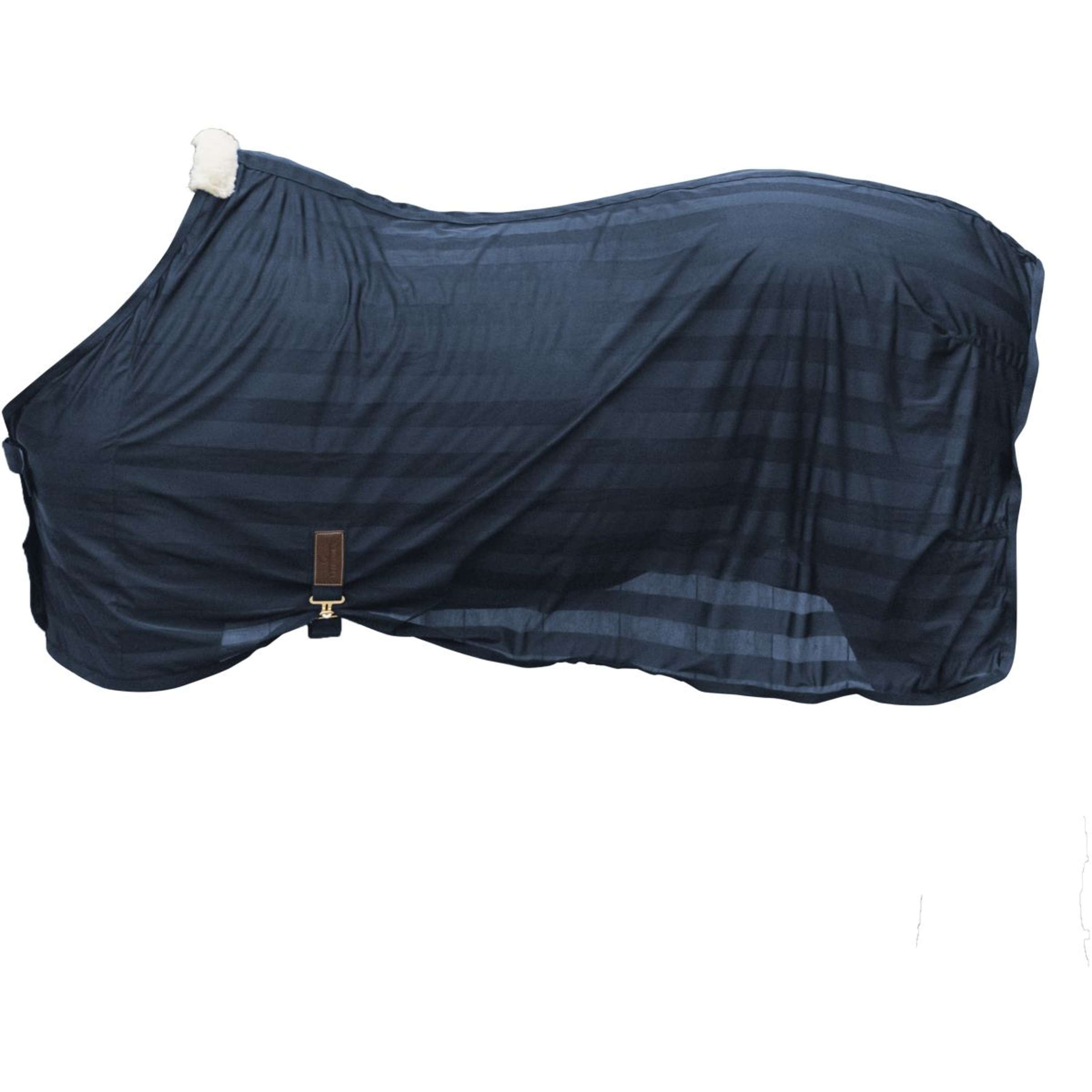 Kentucky Horsewear Fly Rug Light Striped Mesh Navy