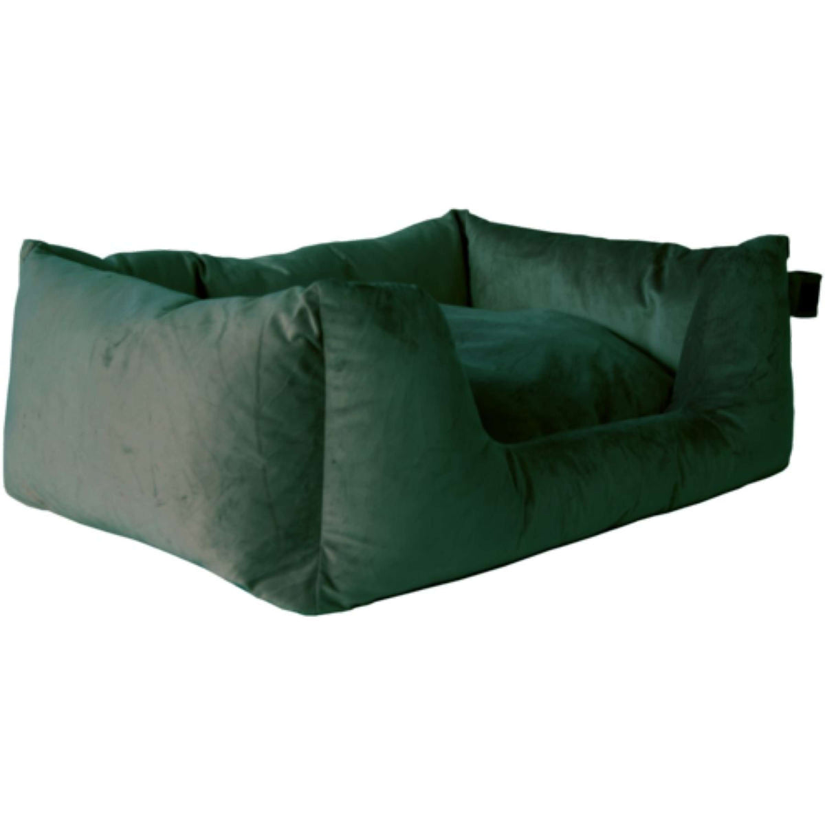 Kentucky Dog Bed Velvet Pine Green