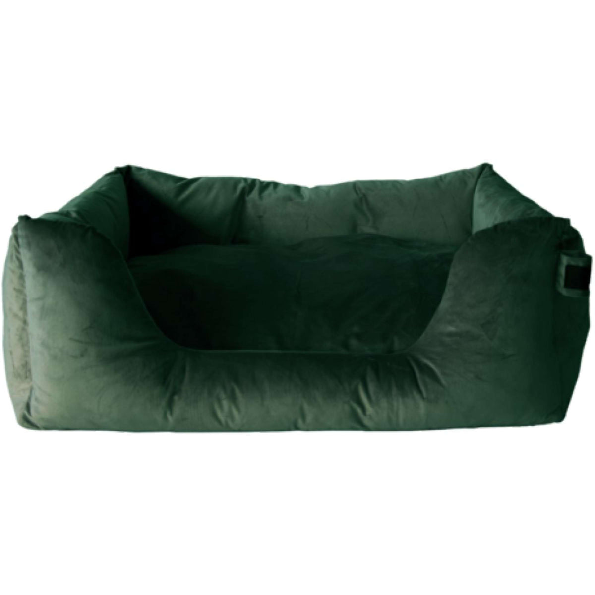 Kentucky Dog Bed Velvet Pine Green