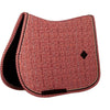 Kentucky Saddlepad Velvet Check Jumping Purple