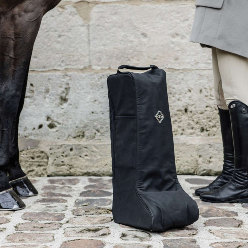 Grooming Deluxe by Kentucky Boot Bag Chestnut Black