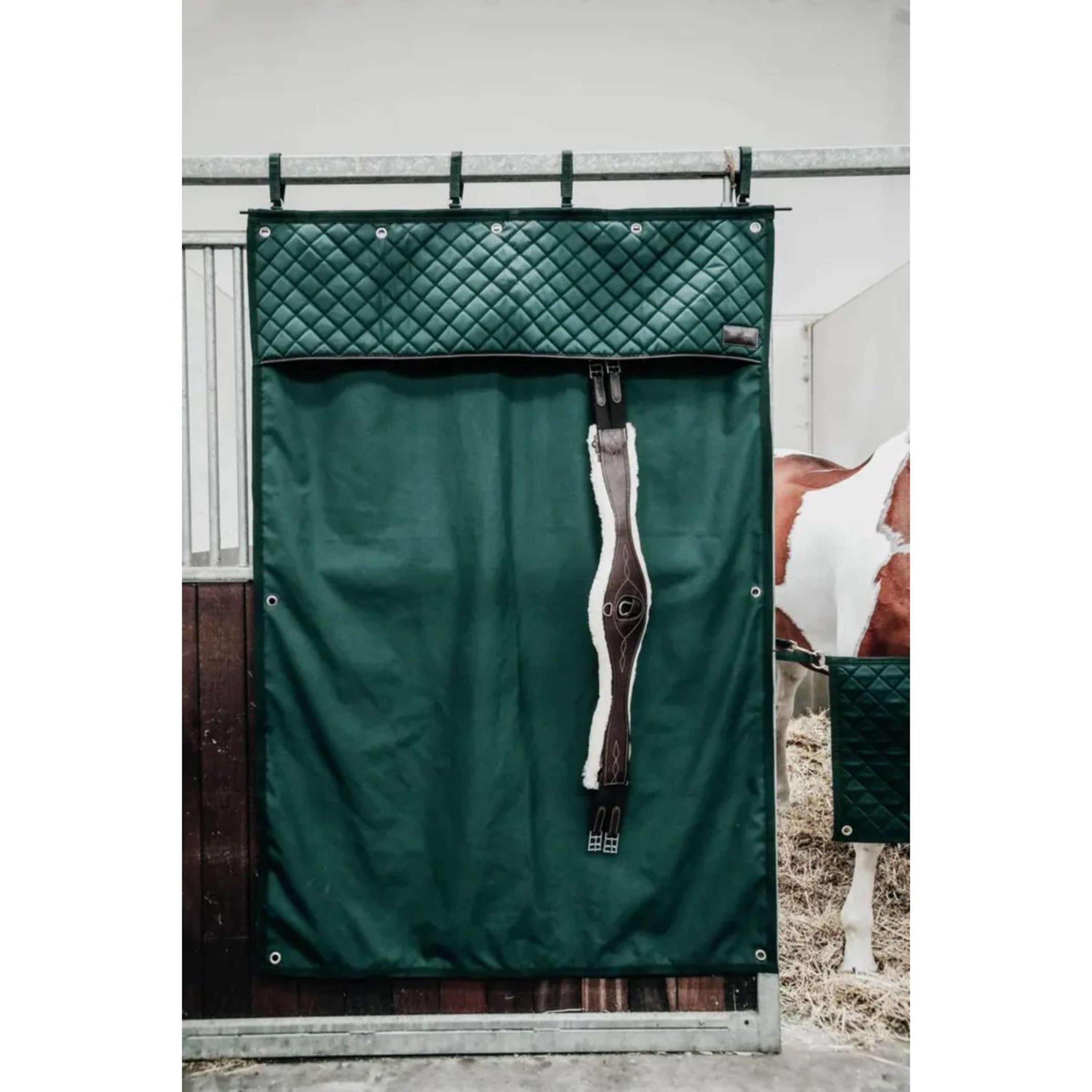 Kentucky Stable Curtain Waterproof Dark Green Kentucky Stable Curtain Waterproof Dark Green