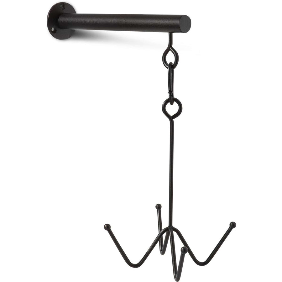 Kentucky Horsewear Cleaning Hook 4 Wall mounting Black