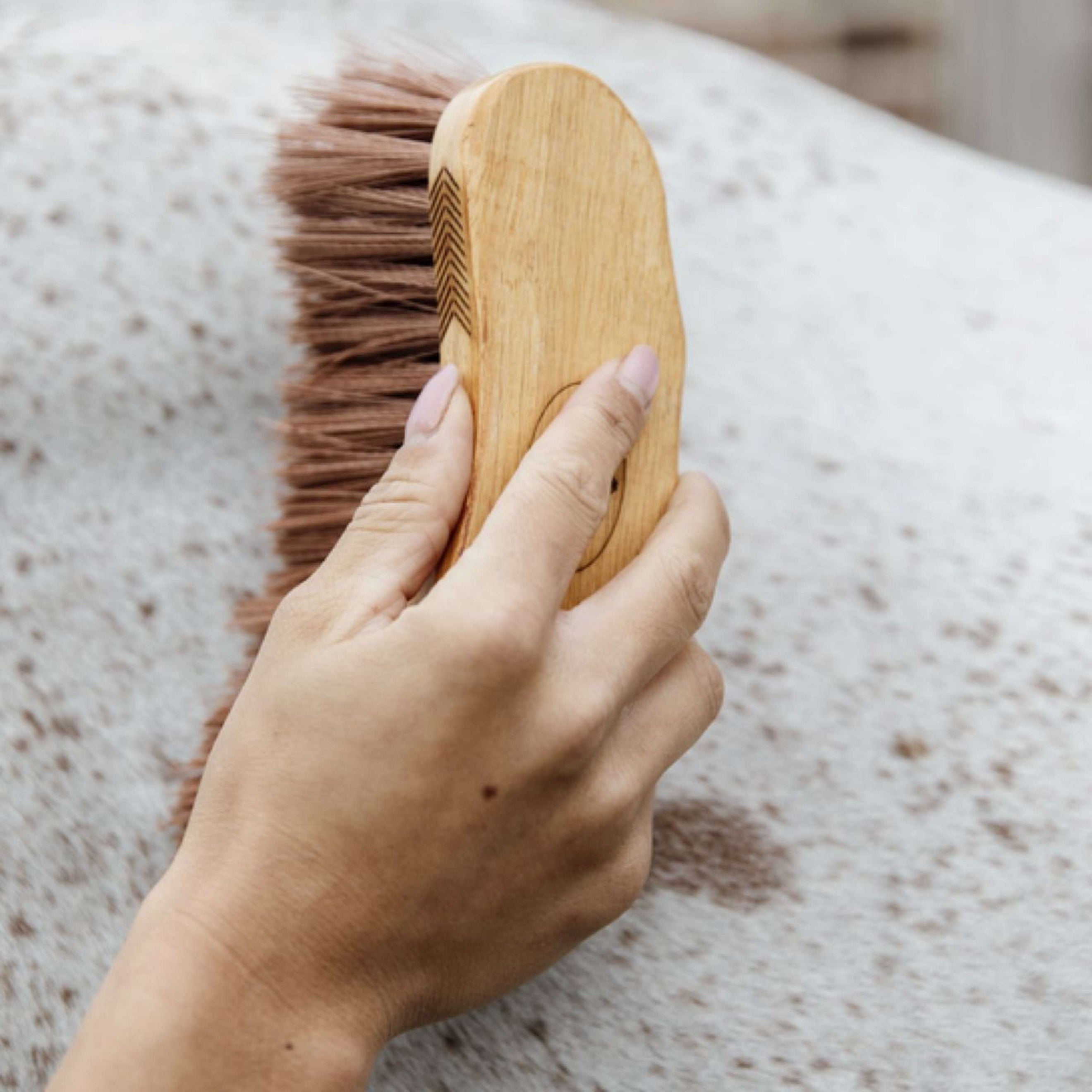 Grooming Deluxe by Kentucky Brush Middle Brown Grooming Deluxe by Kentucky Brush Middle Brown