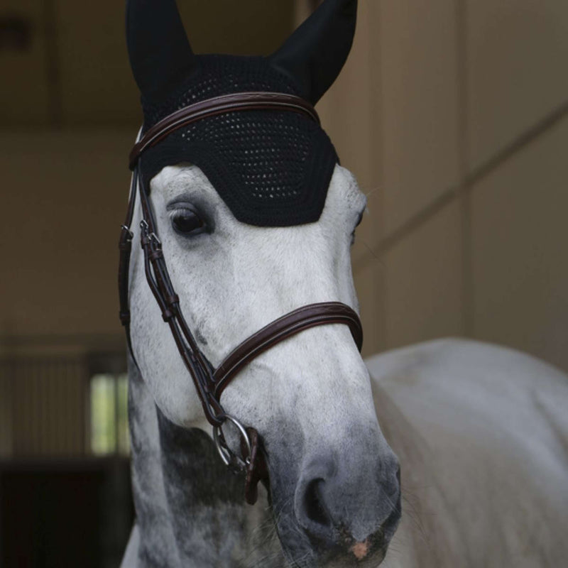 Kentucky Ear Bonnet Wellington Soundless Black