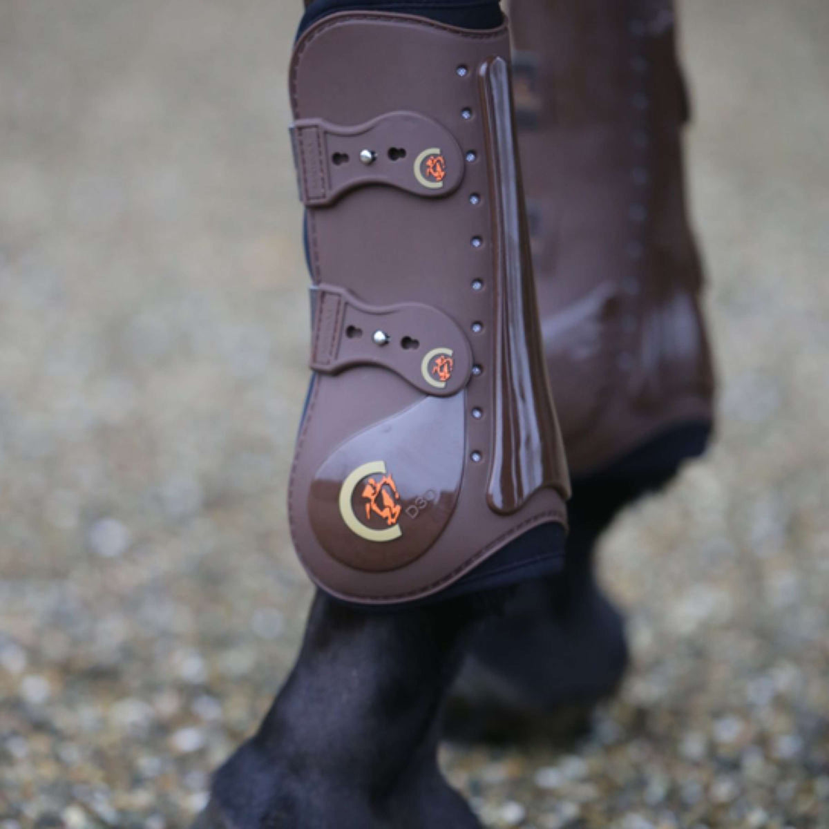 Kentucky Horsewear Tendon Boots Elastic Brown