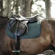 Kentucky Saddlepad Jumping Color Edition Leather Olive Green