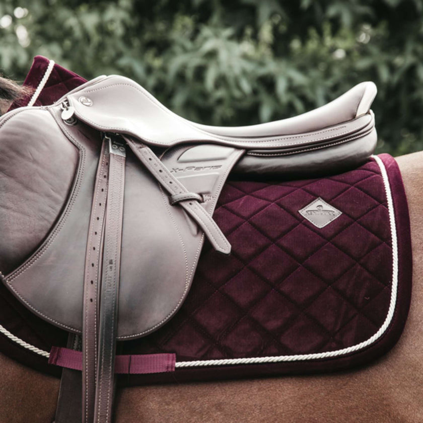 Kentucky Saddlepad Jumping Corduroy Bordeaux