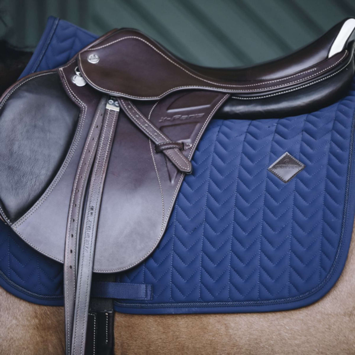 Kentucky Saddlepad Jumping Fishbone Navy