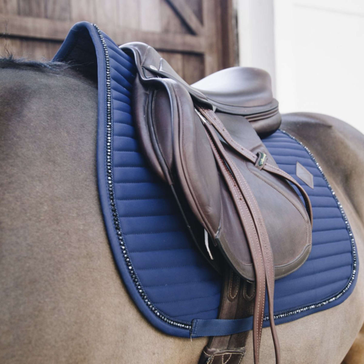 Kentucky Saddlepad Jumping Pearls Navy