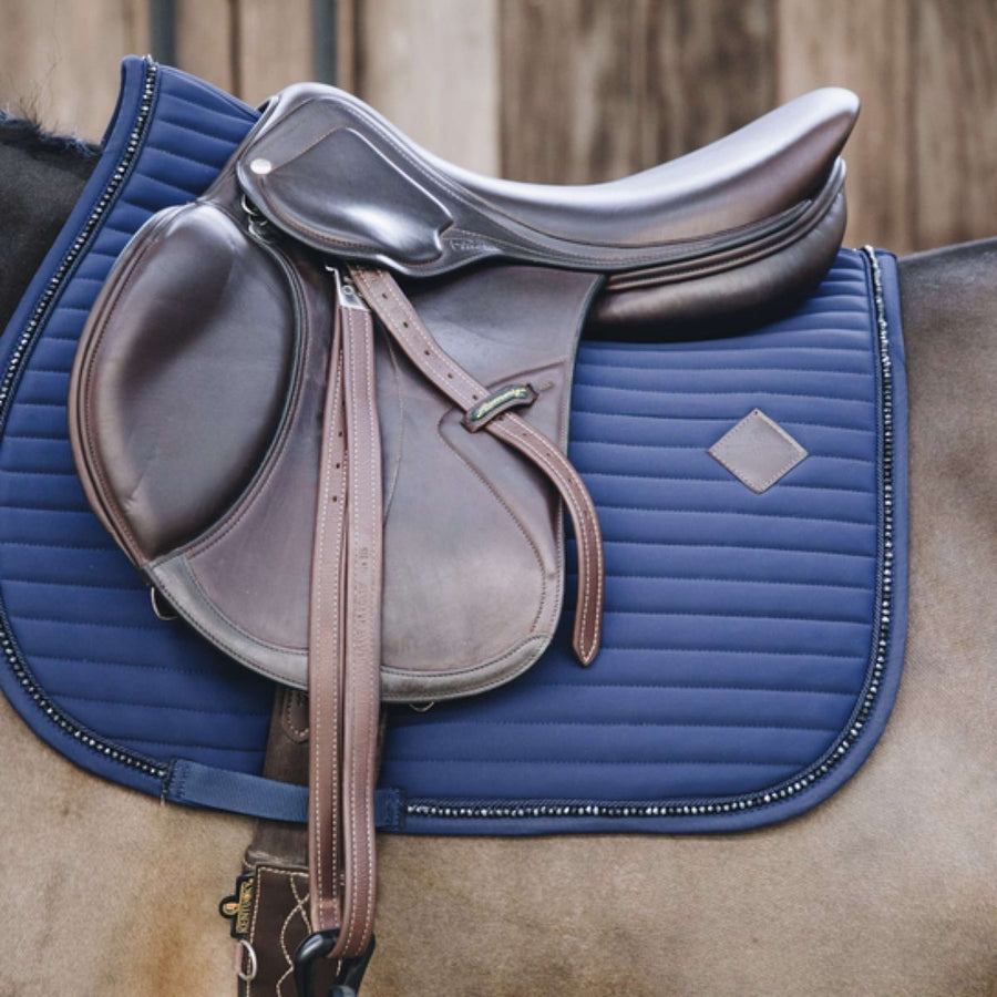 Kentucky Saddlepad Jumping Pearls Navy