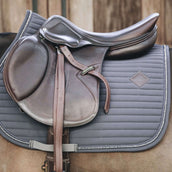 Kentucky Saddlepad Jumping Pearls Grey