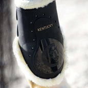 Kentucky Horsewear Fetlock Boots Sheepskin Elastic Black