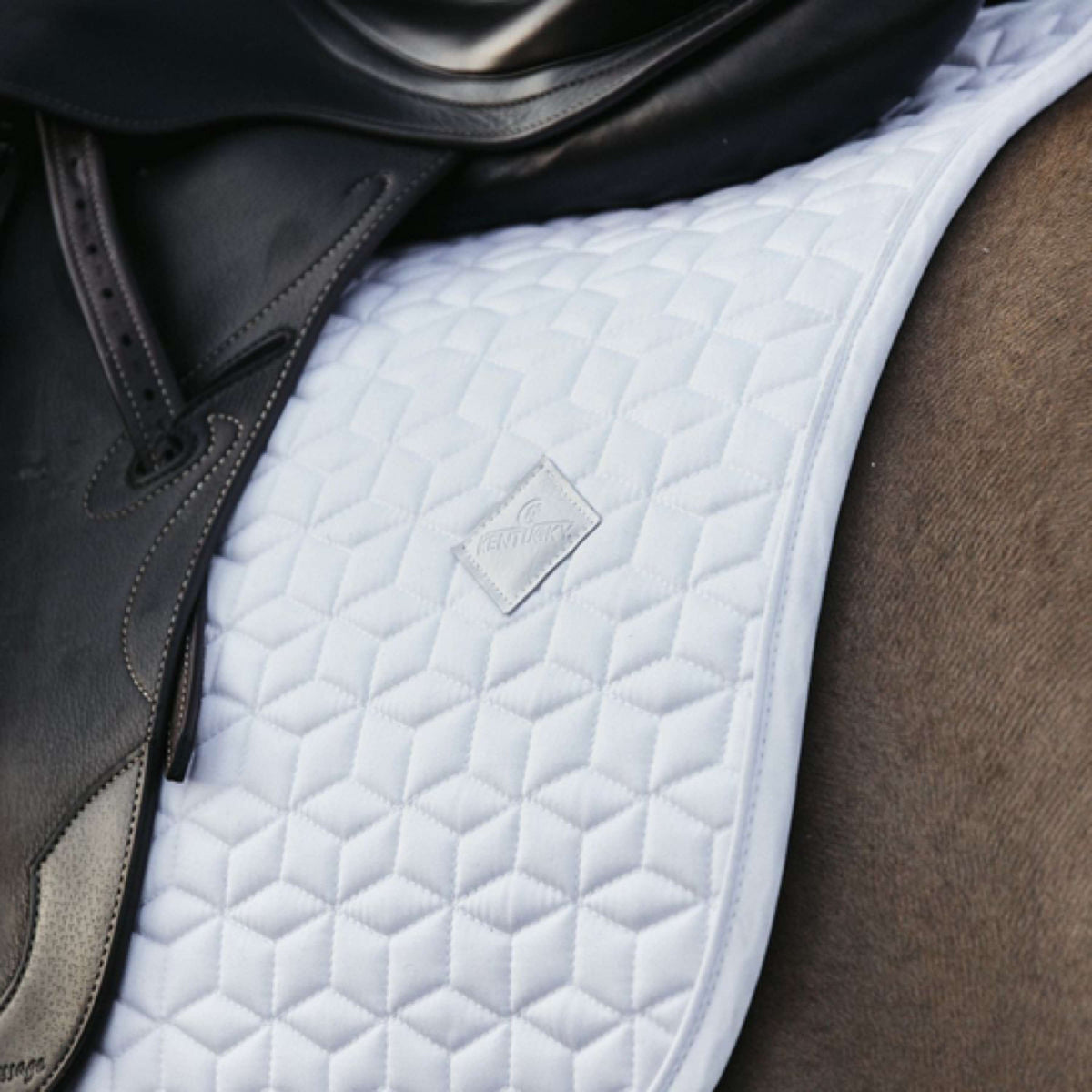 Kentucky Saddlepad Basic Dressage White