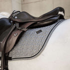 Kentucky Saddlepad Pied-de-Poule Jumping Black