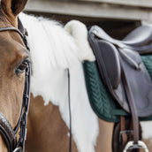 Kentucky Saddlepad Skin Friendly Velvet Dressage Pine Green