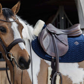 Kentucky Saddlepad Skin Friendly Velvet Jumping Navy