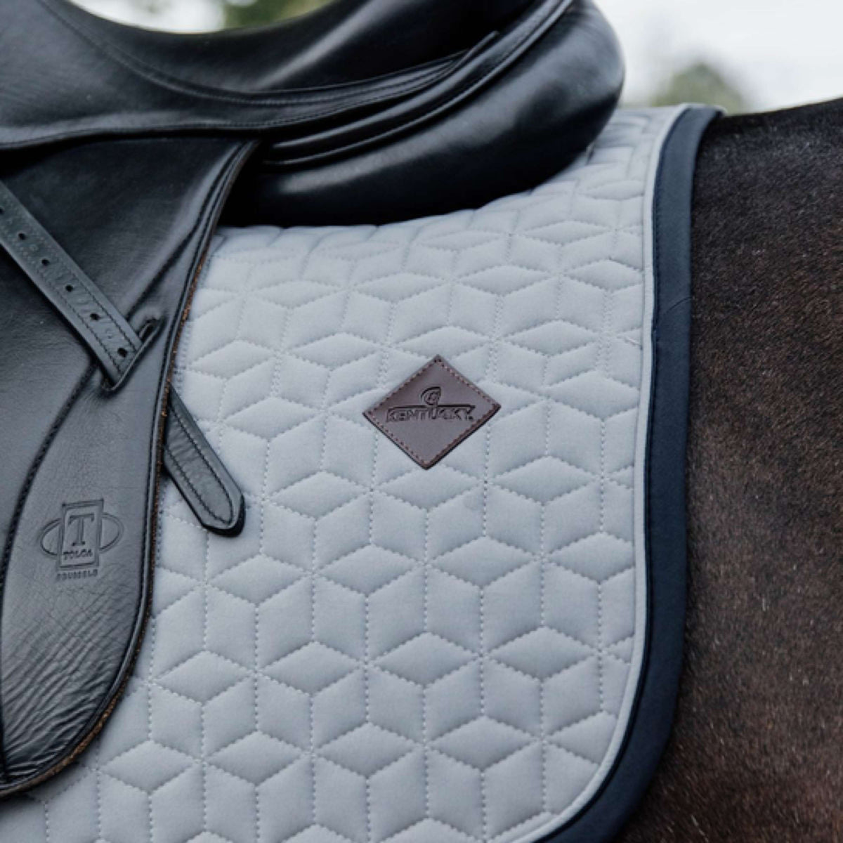 Kentucky Saddlepad Softshell Dressage Grey