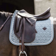 Kentucky Saddlepad Velvet Dressage Light Blue