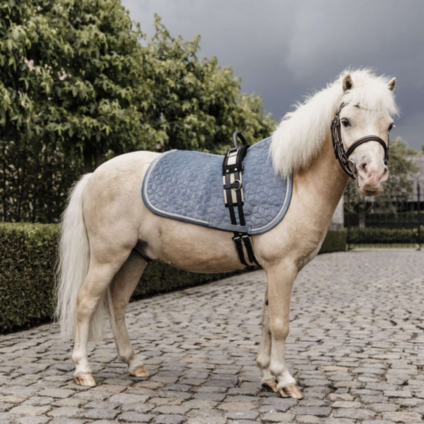 Kentucky Saddlepad Velvet Lightblue