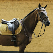 Kentucky Saddlepad Velvet Jumping mustard