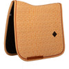 Kentucky Saddlepad Velvet Flags Dressage Orange